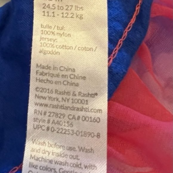 2 Baby Starters brand tutu's size 18 months - Picture 5 of 5